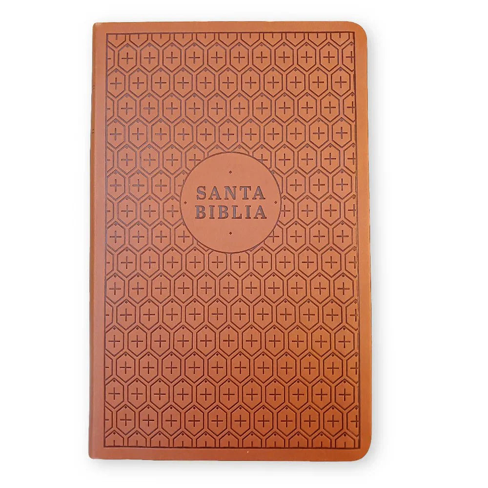 Biblia Nueva Traducción Viviente (NTV), Letra 8,25 Pt, 13,5×21,5, Con Filament, Tapa PU, Marrón