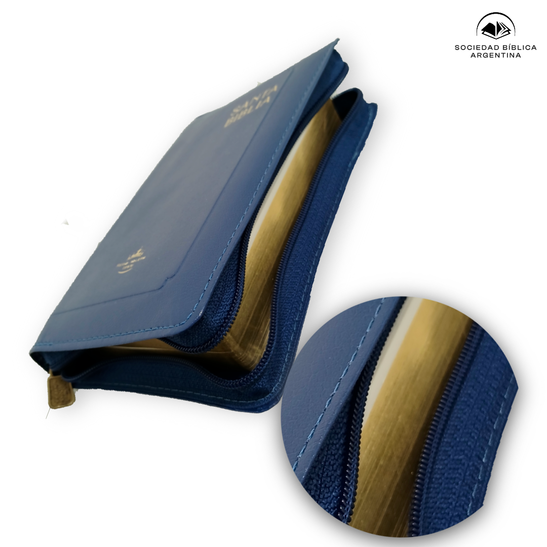 Biblia Reina Valera 1960 Tapa Flexible Azul