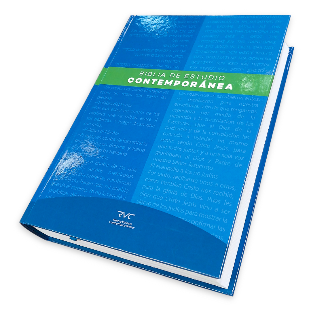 Biblia De Estudio Tapa Dura Reina Valera Contemporánea