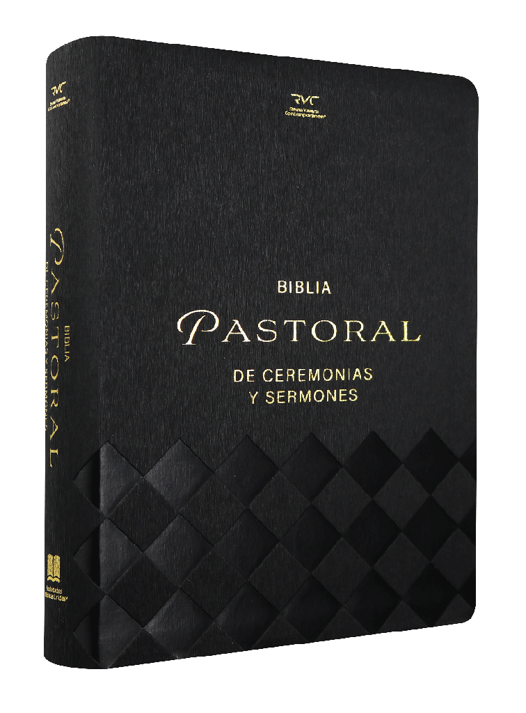 Biblia Pastoral Reina Valera Contemporanea Letra Grande Concordancia Tapa Fina PU