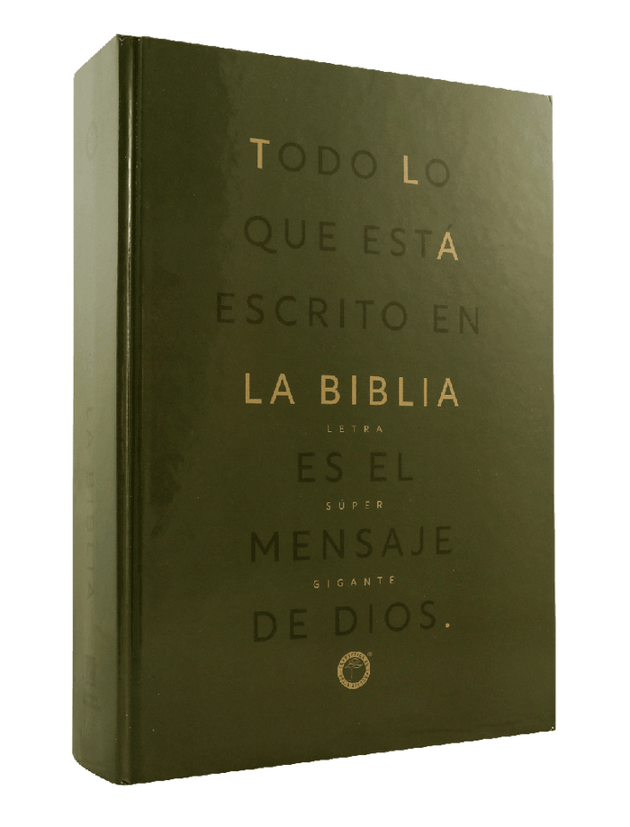 BIBLIA EN ESPAÑOL, TAPA DURA MARRÓN, LETRA SUPER GIGANTE BIBLIA EN ESPAÑOL, TAPA DURA MARRÓN, LETRA SUPER GIGANTE
