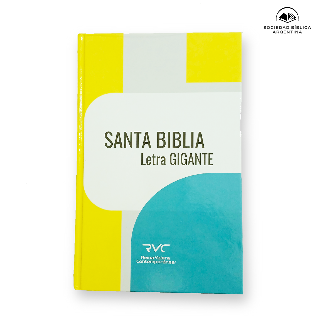 Biblia Reina Valera Contemporánea Letra Gigante Tapa Dura Colores
