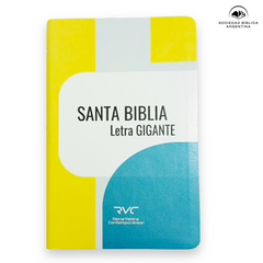 Biblia Reina Valera Contemporánea Letra Gigante Azul