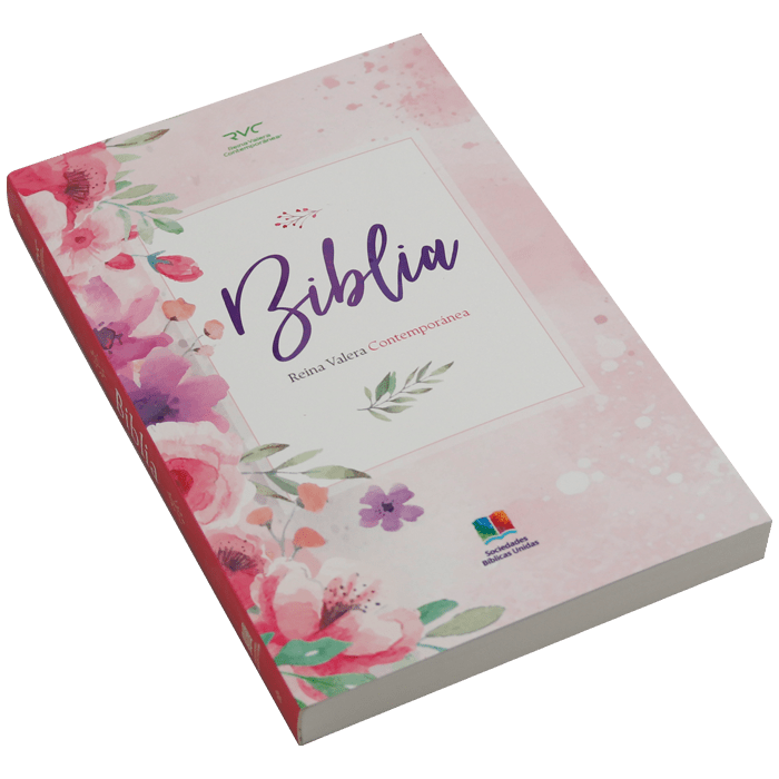 Biblia Reina Valera Contemporánea economica Flores - Misionera 1M