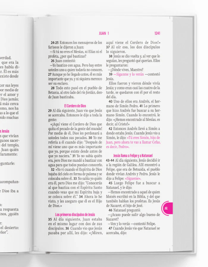 BIBLIA TLA63 LETRA 12 PUNTOS 13.5x21 PJR FAMILIAS SALUDABLES TAPA DURA COLORES