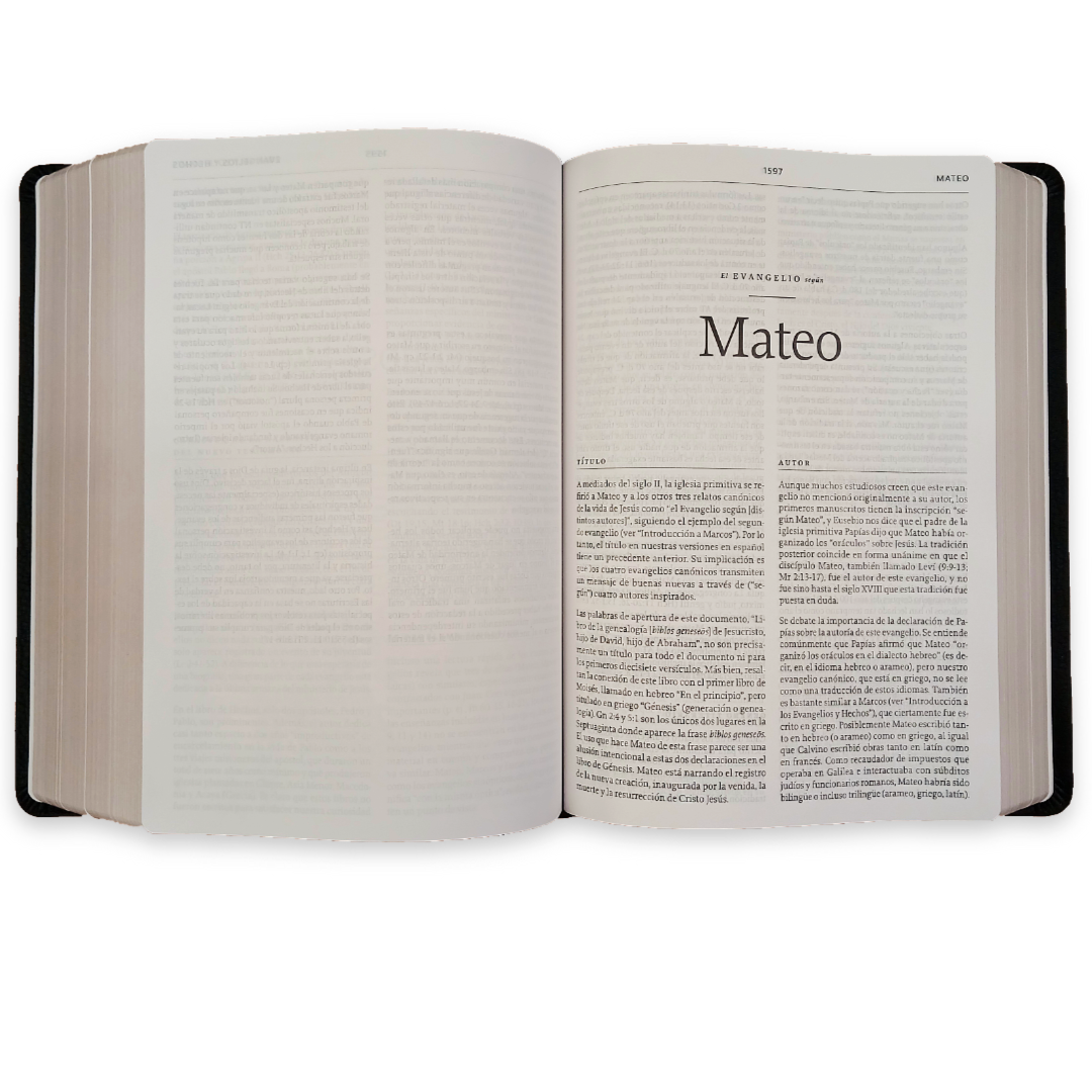 Biblia Estudio De La Reforma Piel Genuina Editor R. C. Sproul