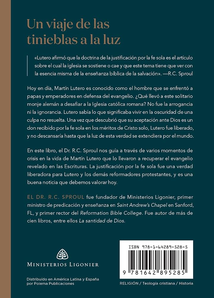 Lutero Y La Reforma R. C. Sproul - Poiema
