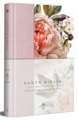 Biblia RVR 1960 Letra 10 Pts 14 X 21 TD Tela Rosada