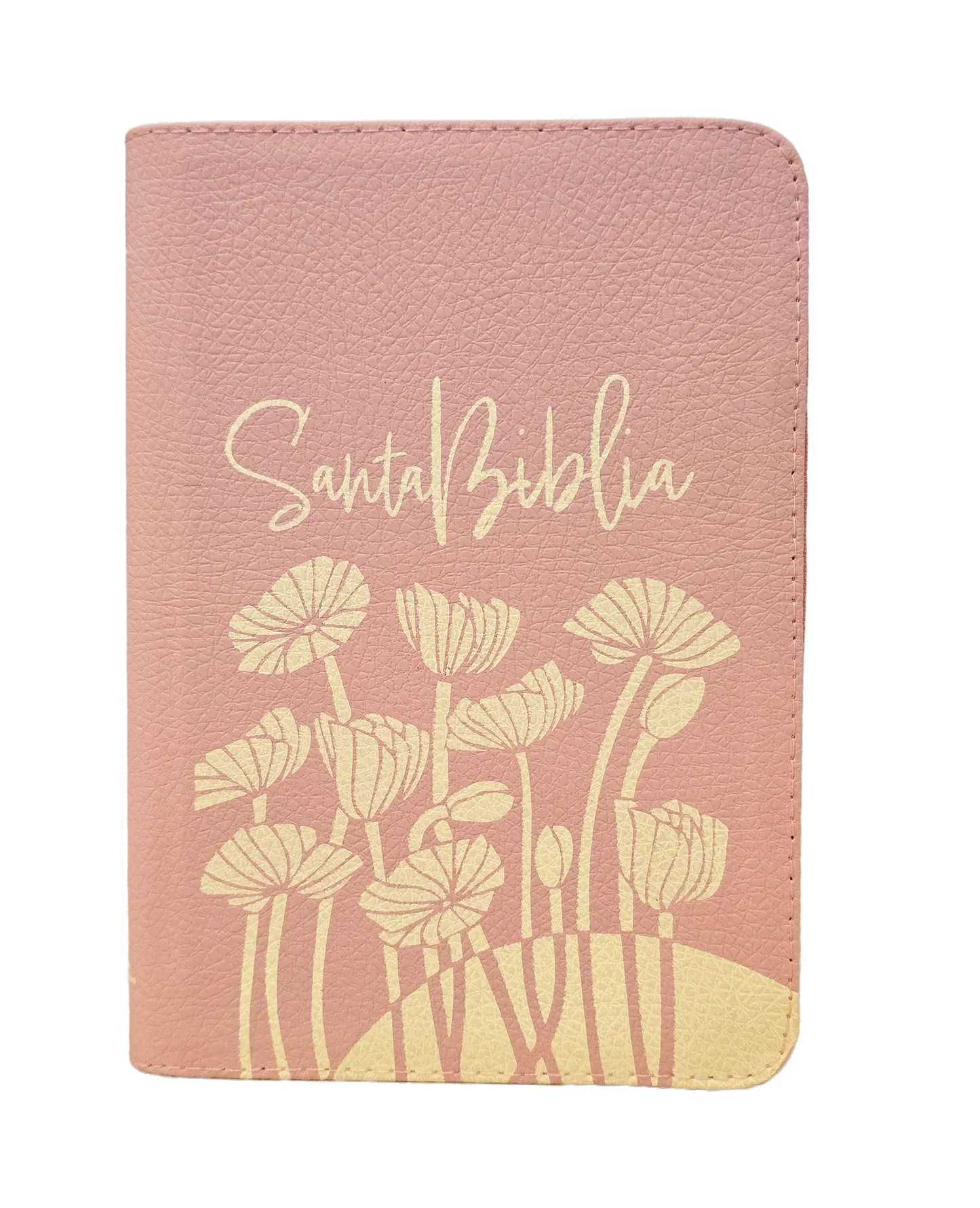 BIBLIA REINA VALERA 1960 65ueZ 21x13 CIERRE TAPA IMITACION PIEL ROSA