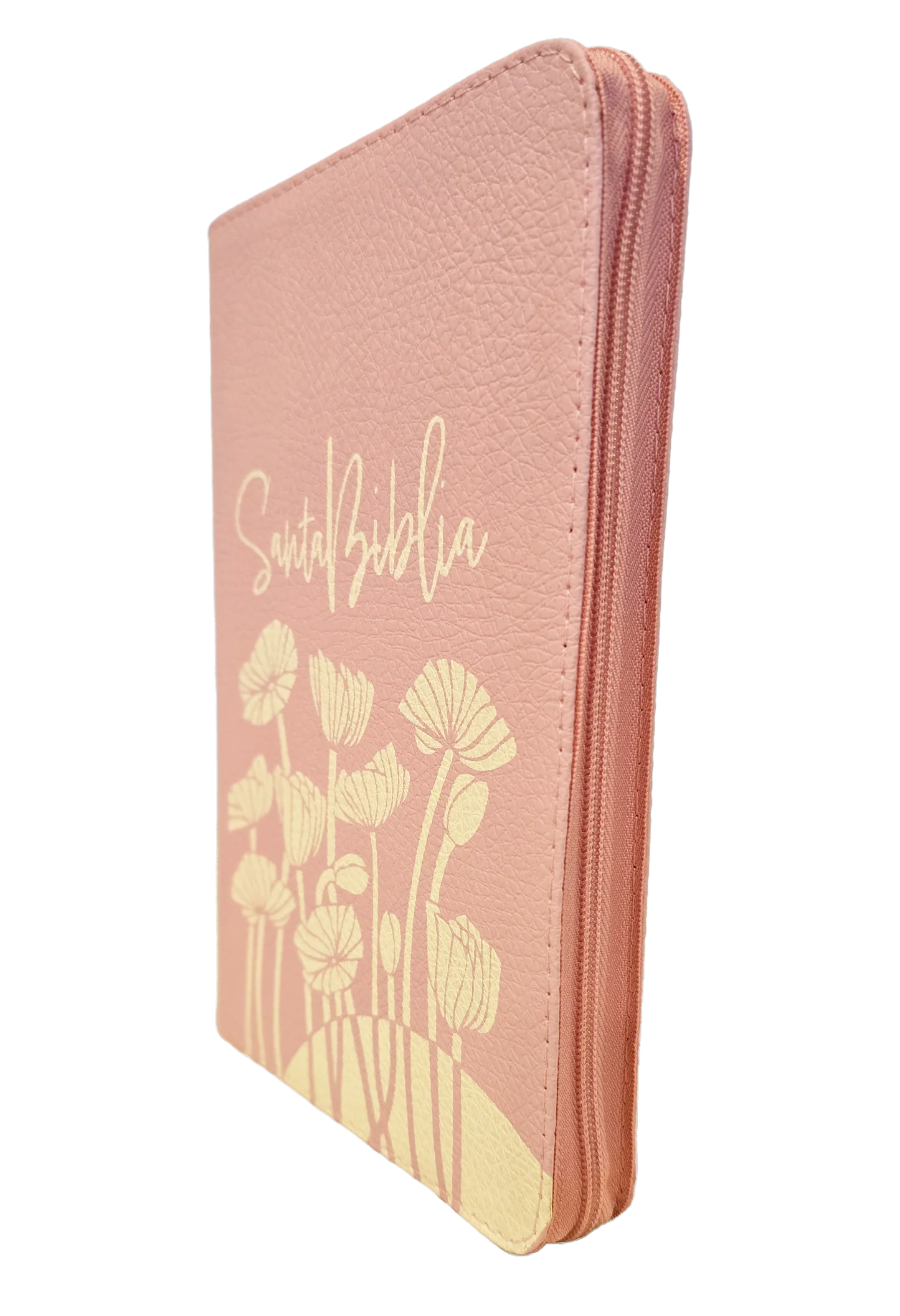 BIBLIA REINA VALERA 1960 65ueZ 21x13 CIERRE TAPA IMITACION PIEL ROSA