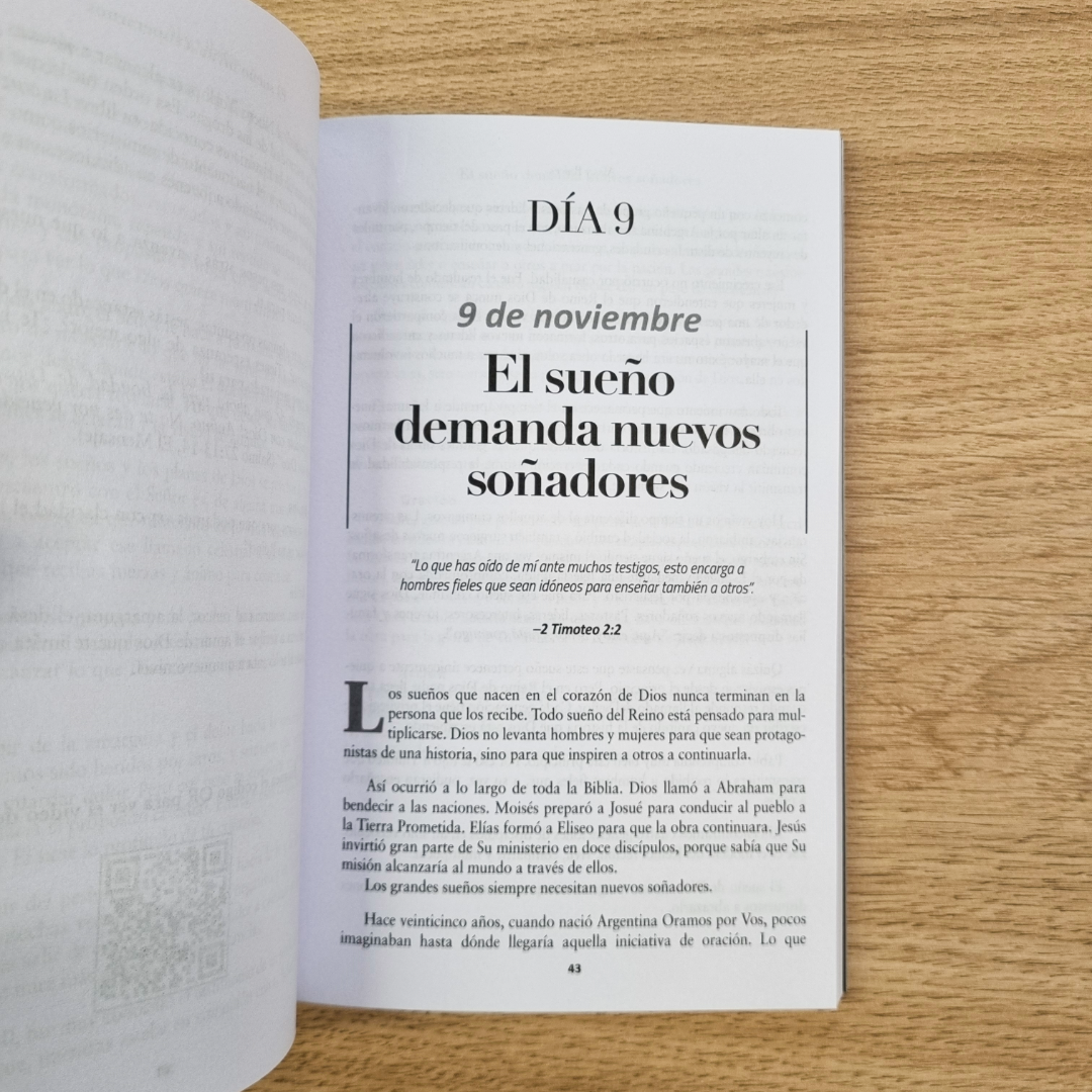 Libro Alas y Raíces 2026 - Argentina Oramos por Vos (AOXV)
