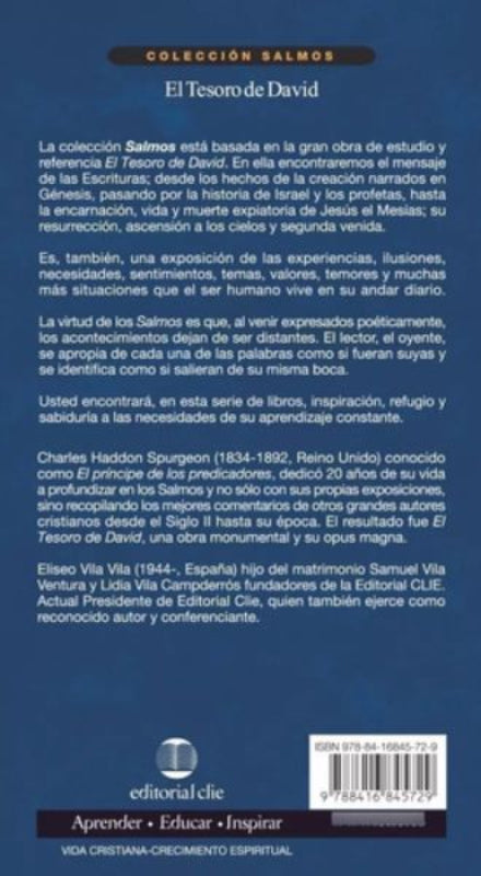 El Guardian De Israel Salmo 121 - Charles Spurgeon - Clie