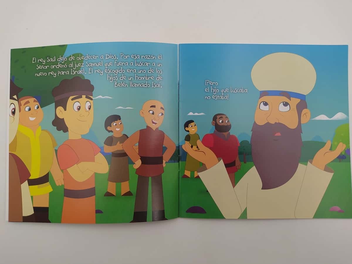 Grande Historias Para Pequeños Lectores David El Buen Pastor - Niños