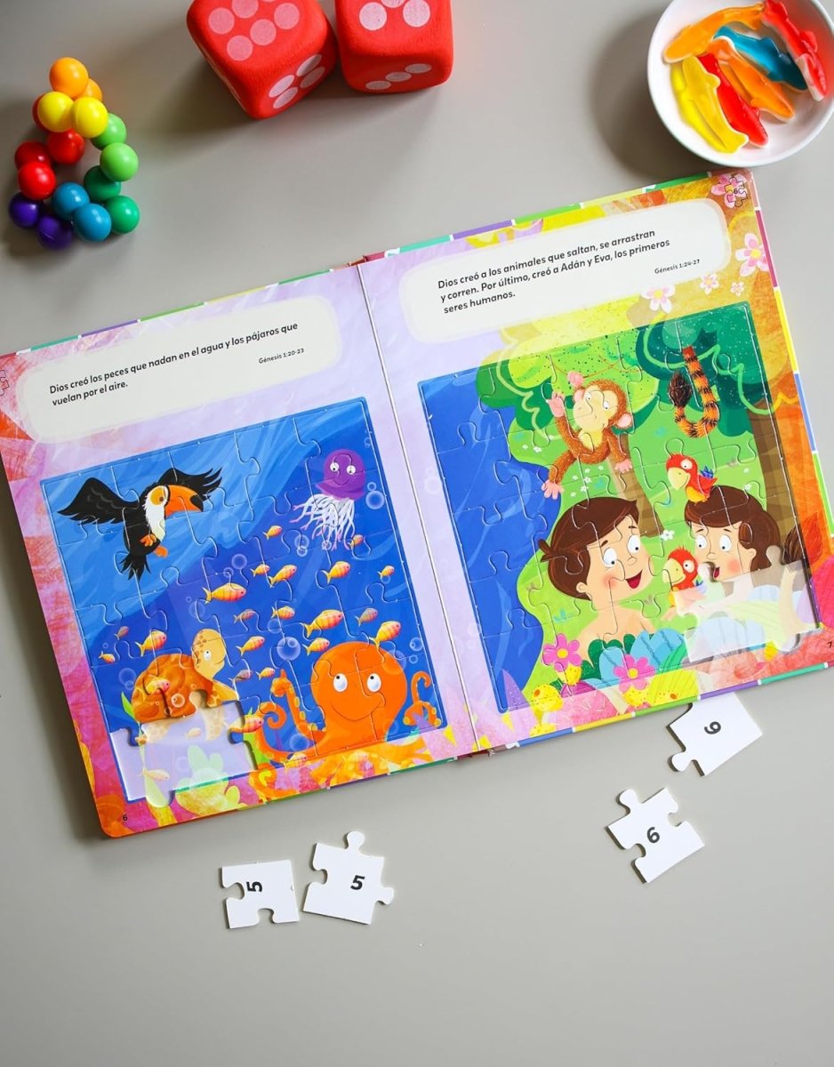 Biblia De Niños RCB 6 En 1: La Vida De Jesús