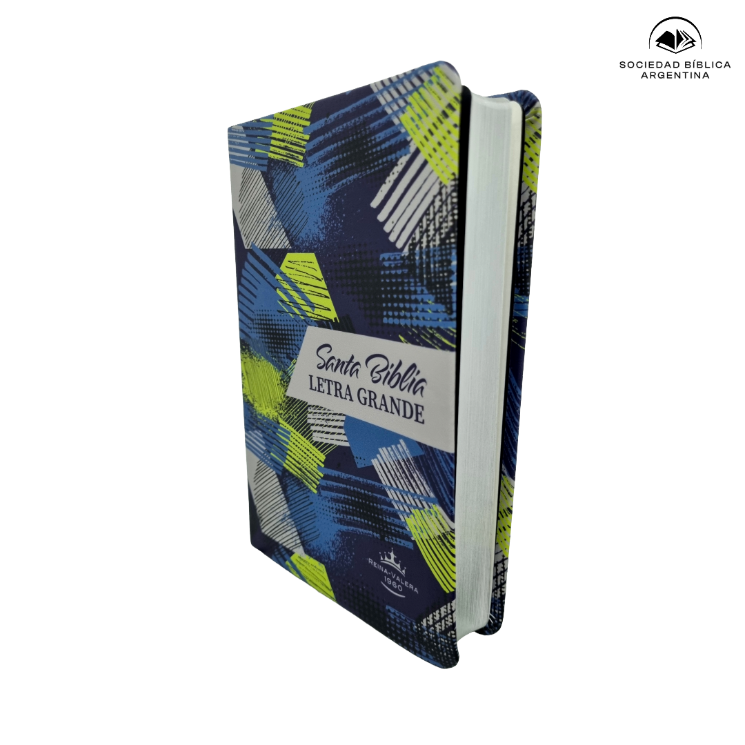 Biblia Reina Valera 1960 Letra Estándar Con Concordancia Tapa PU Colores 14 x 21 cm