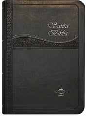 Biblia Mediana Piel Fabricada Gris Cosy Reina Valera 1960