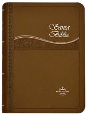 Biblia Mediana Piel Fabricada Café Cosy Reina Valera 1960