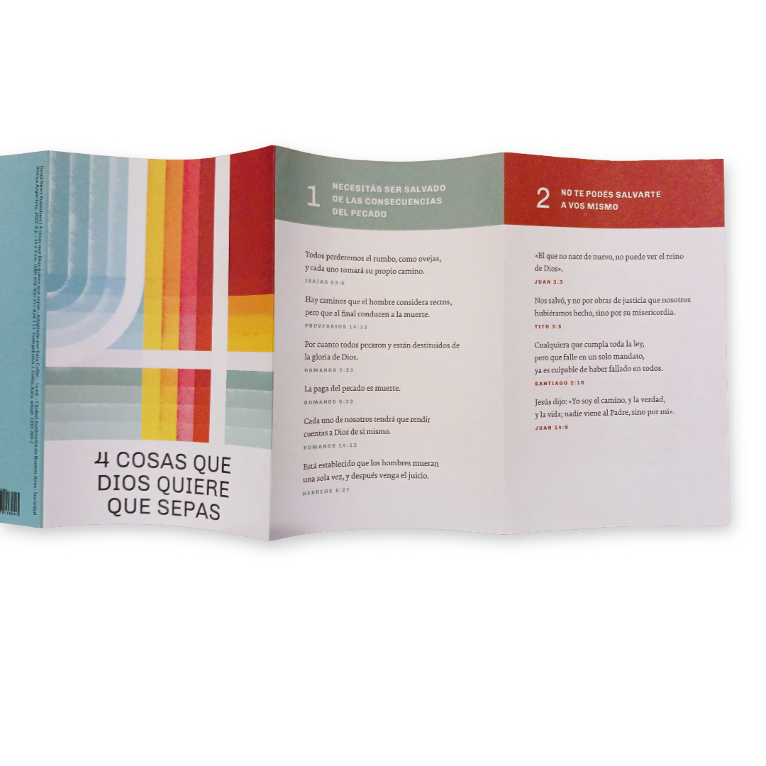 Selecciones - Folletos - 4 cosas que Dios quiere que sepas (Pack 20 un.)