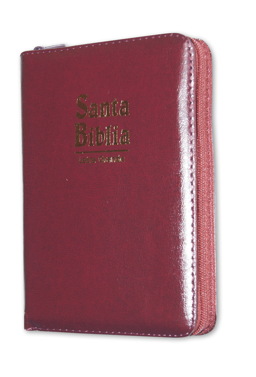 Biblia Reina Valera 1960 Letra Mayor Cierre PJR Bordo CD