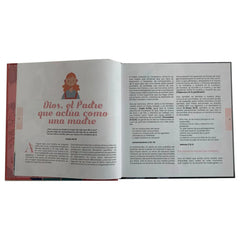 Biblia Reina Valera Contemporánea – 373 – Letra 8 pts – 21x21 cm – Dios Me Hizo Mamá – Rojo