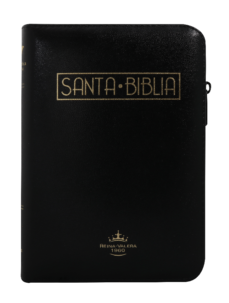 BIBLIAREINA VALERA 1960 055cLGZPJRa L 10p 13x19 CONCORDANCIA CIERRE PJR IMITACION PIEL NEGRA QR