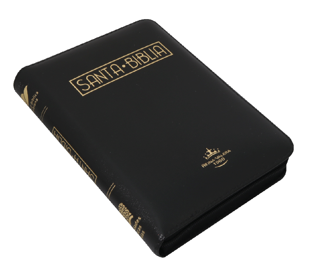 BIBLIAREINA VALERA 1960 055cLGZPJRa L 10p 13x19 CONCORDANCIA CIERRE PJR IMITACION PIEL NEGRA QR