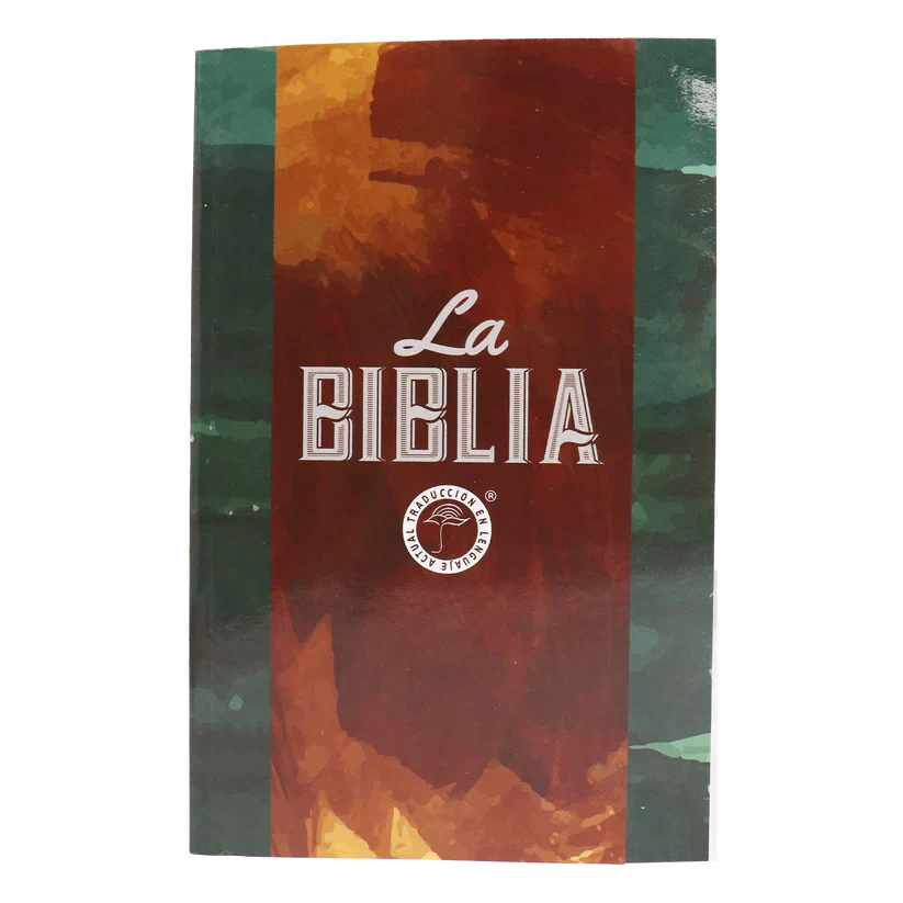 Biblia Traducción en Lenguaje Actual – 60UE – Letra 7 pts – 13,5x21 cm – Tapa Rustica – Verde