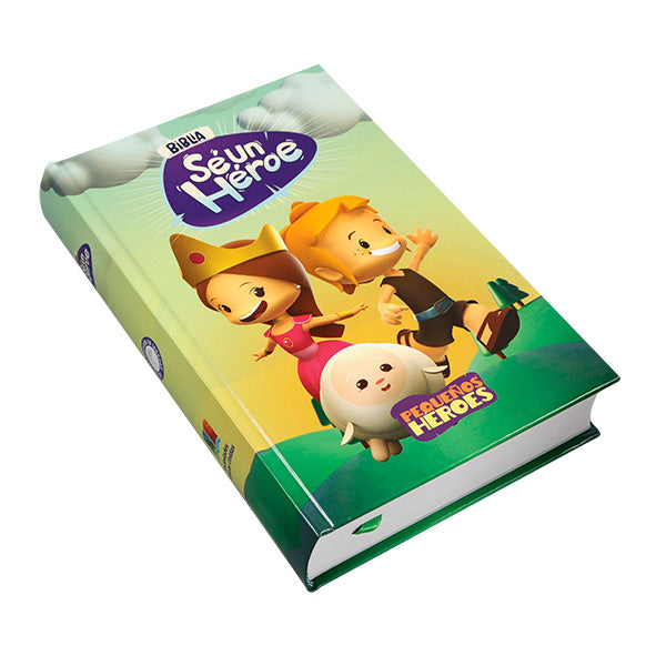 Biblia Traducción al Lenguaje Actual letra grande tapa dura Héroes verde canto blanco