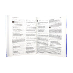 Biblia Dios Habla Hoy letra grande tapa dura azul canto blanco