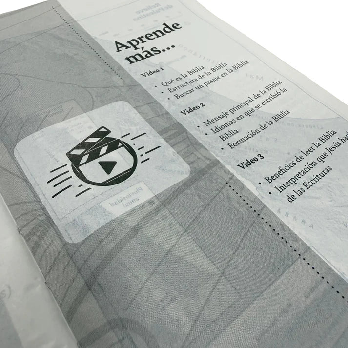 Biblia Reina Valera 1960 letra grande con cierre azul canto plateado