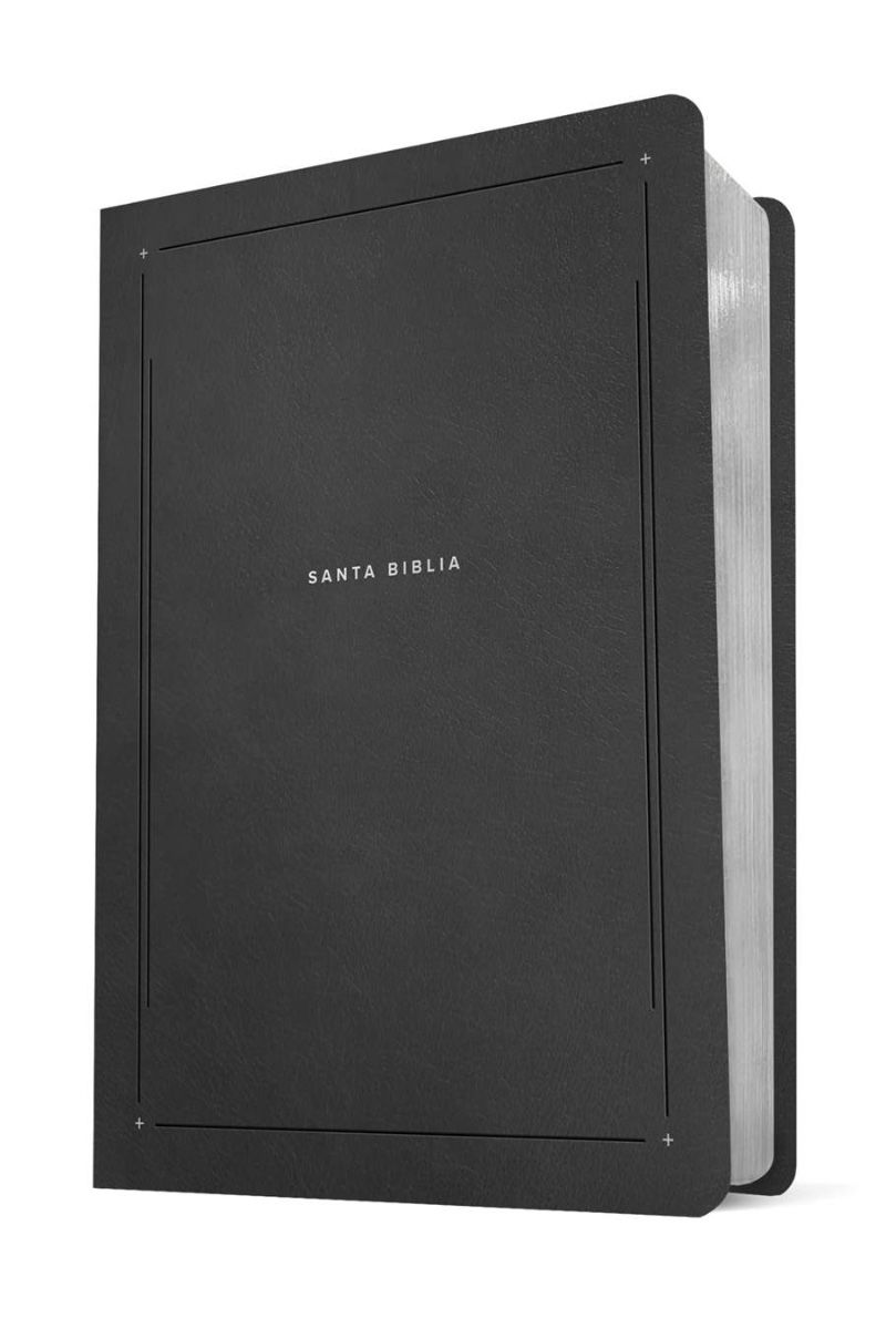 Biblia de Estudio del Diario Vivir Nueva Traducción Viviente – Tapa Imitación Piel Negro, Letra 11pt, 18x25 cm