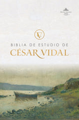 Biblia Reina-Valera 1960 De Estudio César Vidal, Letra 9,5 Pt, 15×22, Tapa Dura