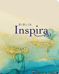 Biblia Nueva Traducción Viviente (NTV) Inspira, Letra 8 Pt, 16×21, Tapa PU, Oro