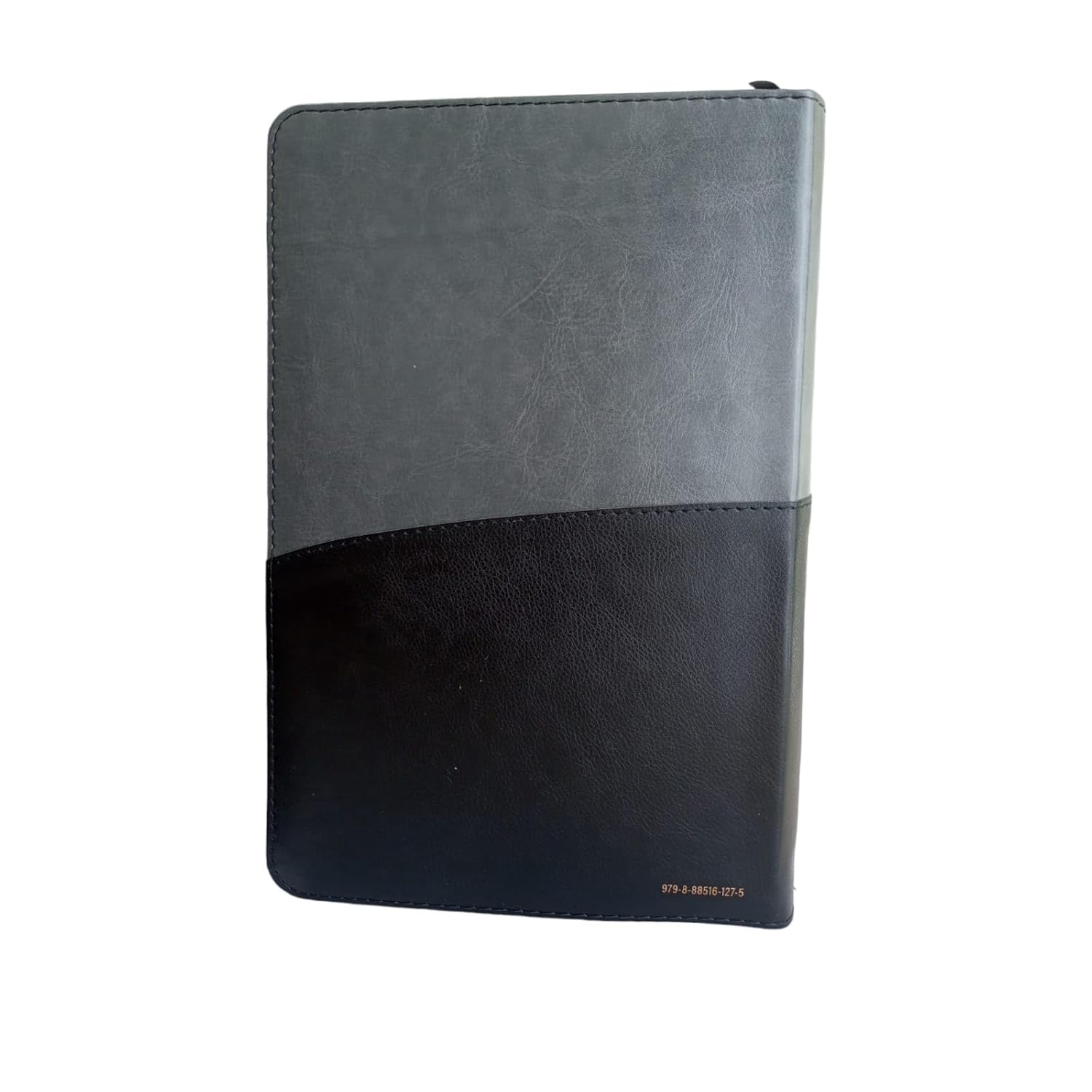 Biblia Reina Valera 1960 · 13,8x21,2 cm · Letra gigante 14 pt · Con cierre e índice · Diseño león negro y gris
