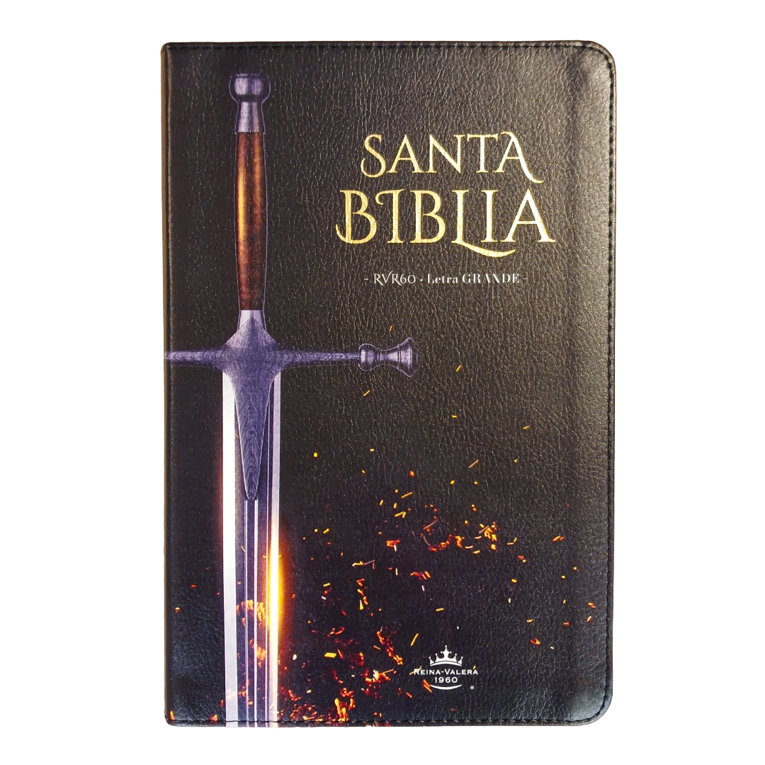 Biblia Reina Valera 1960 062 Letra Grande Concordancia pjr Espada