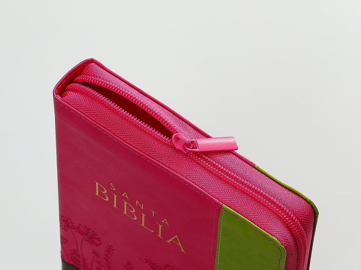 Biblia Rvr60 065Czti Lg Cierre Indice 12P 15 X 23 Inspiracion Flores