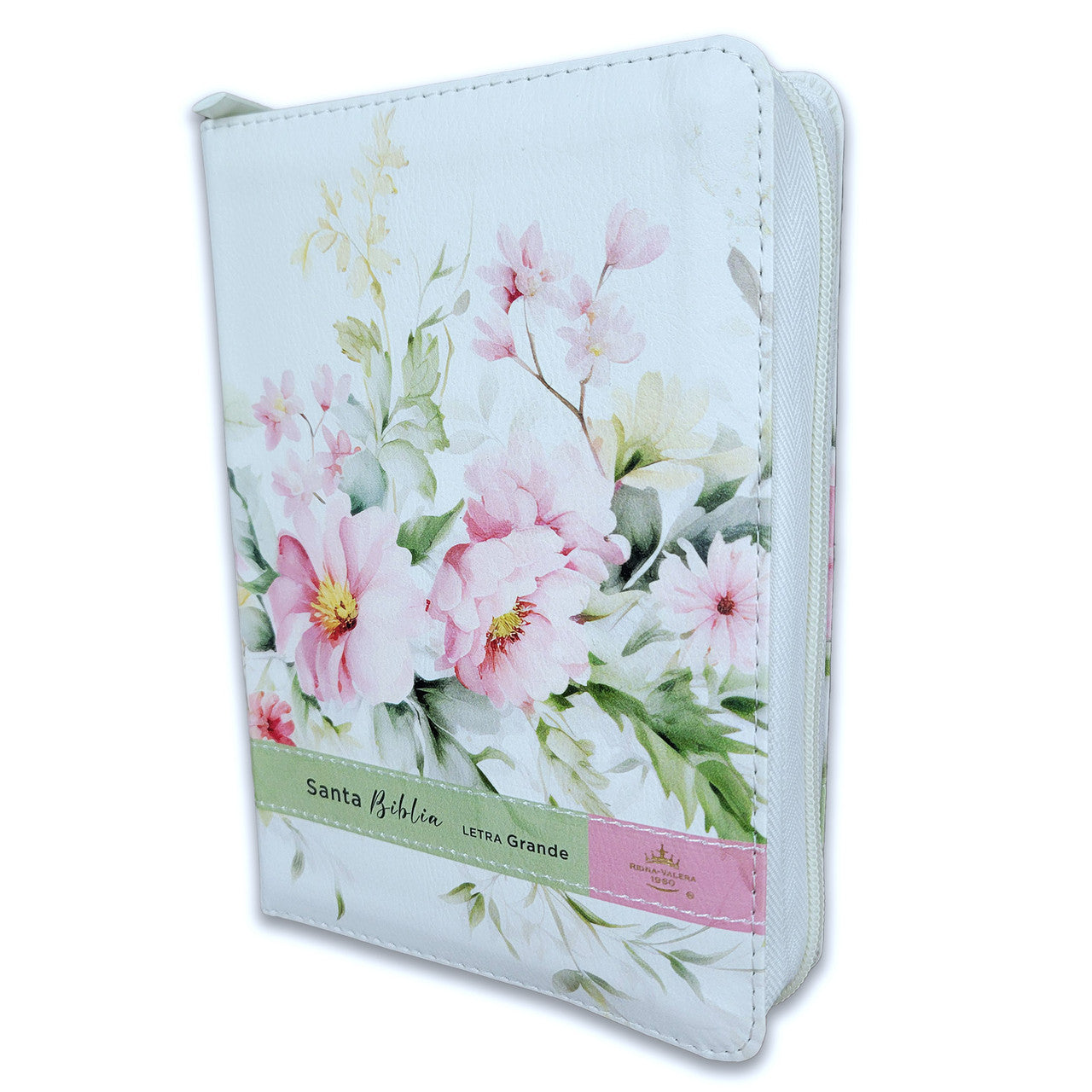 Biblia Reina Valera 1960 045Czti L 12P 11X16Cm Pjr Cp Victoria Flores Sobre Primavera