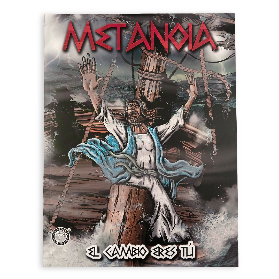 METANOIA COMIC BOOK (TLA490P) TAPA RUSTICA - El cambio eres tú.