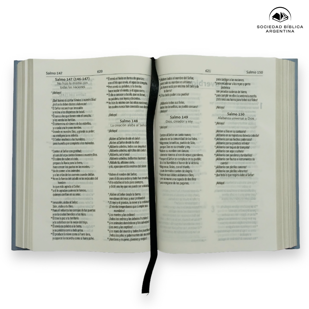 Biblia Dios Habla Hoy · 11,5x16,5 cm · Letra 9 pt · Tapa dura