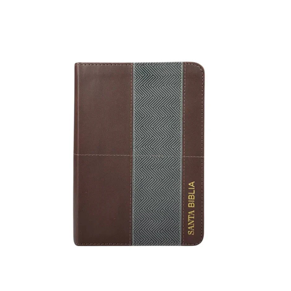 Biblia Reina Valera 1960 045C L 12P 13X18 Pjr Geométrico Café