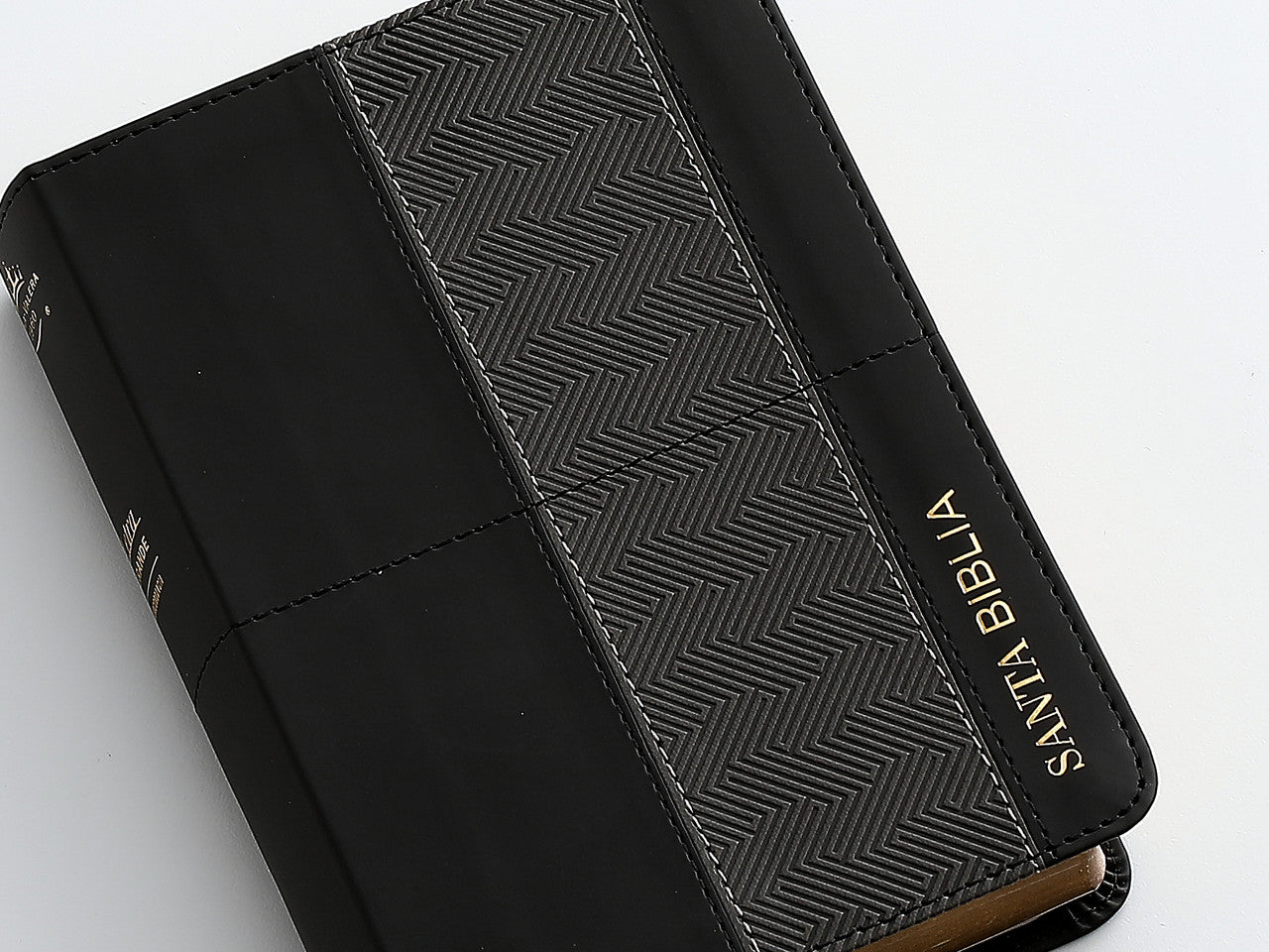 Biblia Reina Valera 1960 045C L 12P 13X18 Pjr Geométrico Negro
