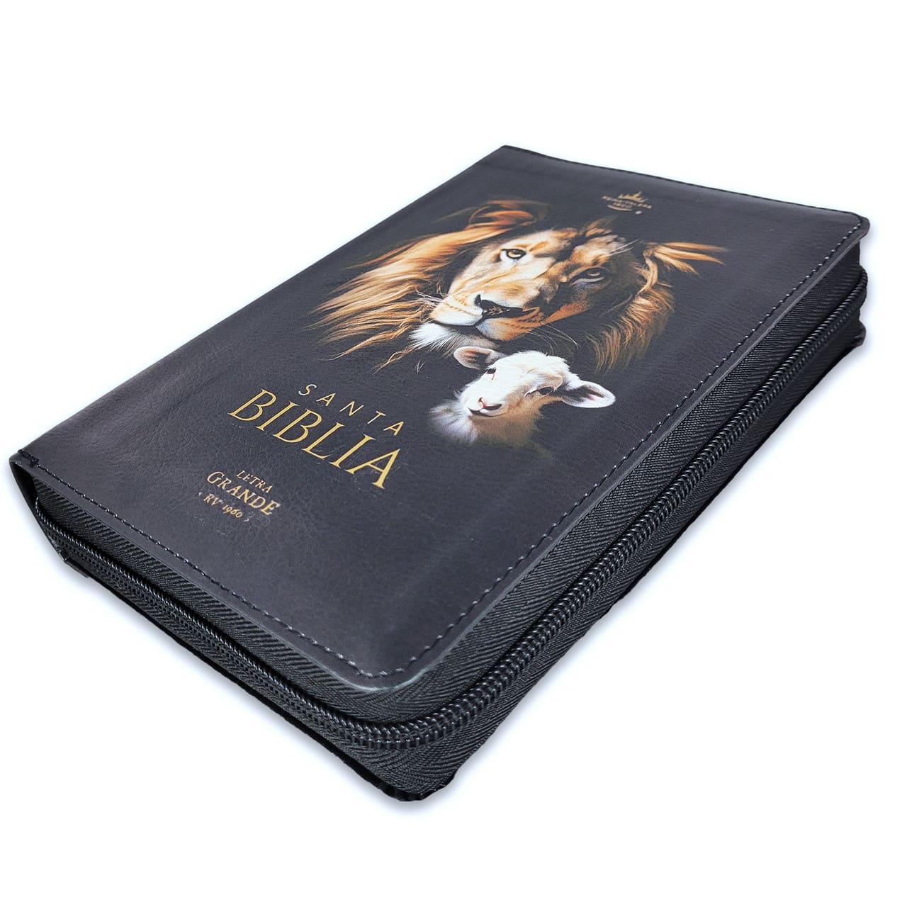 Biblia Reina Valera 1960 045Czti L 10P 13X18 Pjr León Y Cordero