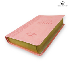 Biblia Reina Valera 1960 088C Lsgi 19P 16X23 Rosa Floral