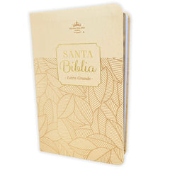 Biblia Reina-Valera 1960 062 Concordancia, Palabras De Jesús En Rojo, Letra 11 Pt, 13,8×21, Beige, Con Hojas