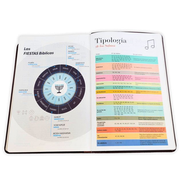 Biblia Reina-Valera 1960 062 Concordancia, Palabras De Jesús En Rojo, Letra 11 Pt, 13,8×21, Marrón Elegante