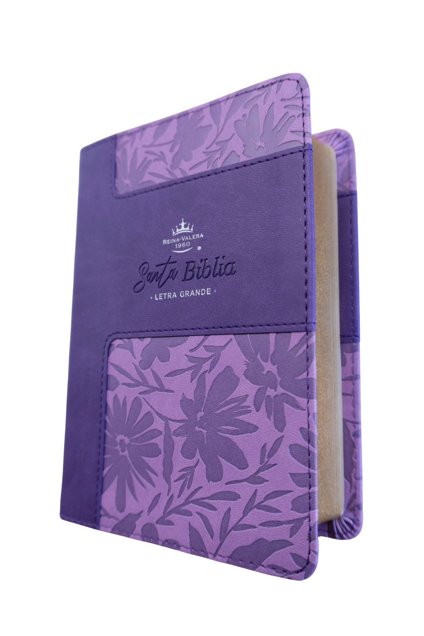 Biblia Reina Valera 1960 – 035 – Con Concordancia – Letra 12 pts – 11x16 cm – Lila