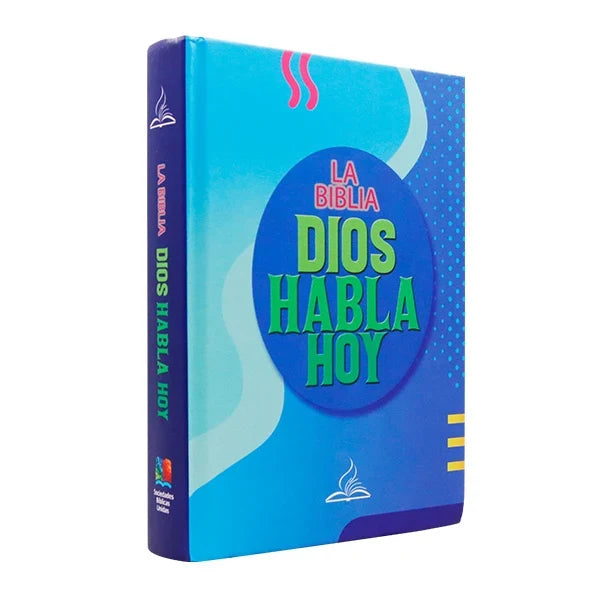 Biblia Dios Habla Hoy – Tapa Dura Azul, 12 x 17 cm, Letra 9 Puntos