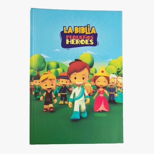 Biblia Pequeños Héroes Para Niños Tapa Dura