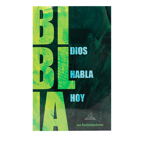 Biblia 1M Económica Dios Habla Hoy – Tapa Cartulina Verde, con Índice, 14 x 21 cm, Letra 8 Puntos