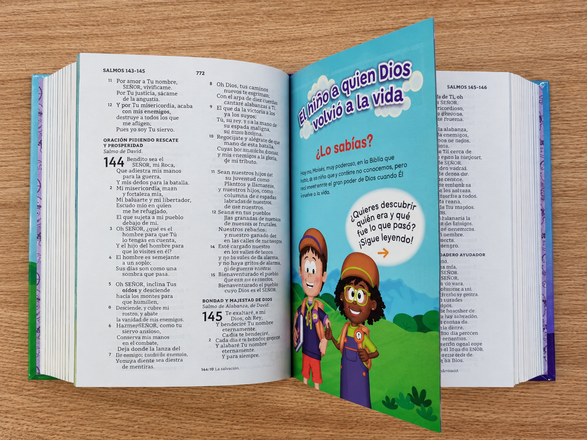 Biblia NBLA Biper y sus Amigos – Edición Ilustrada Tapa Dura